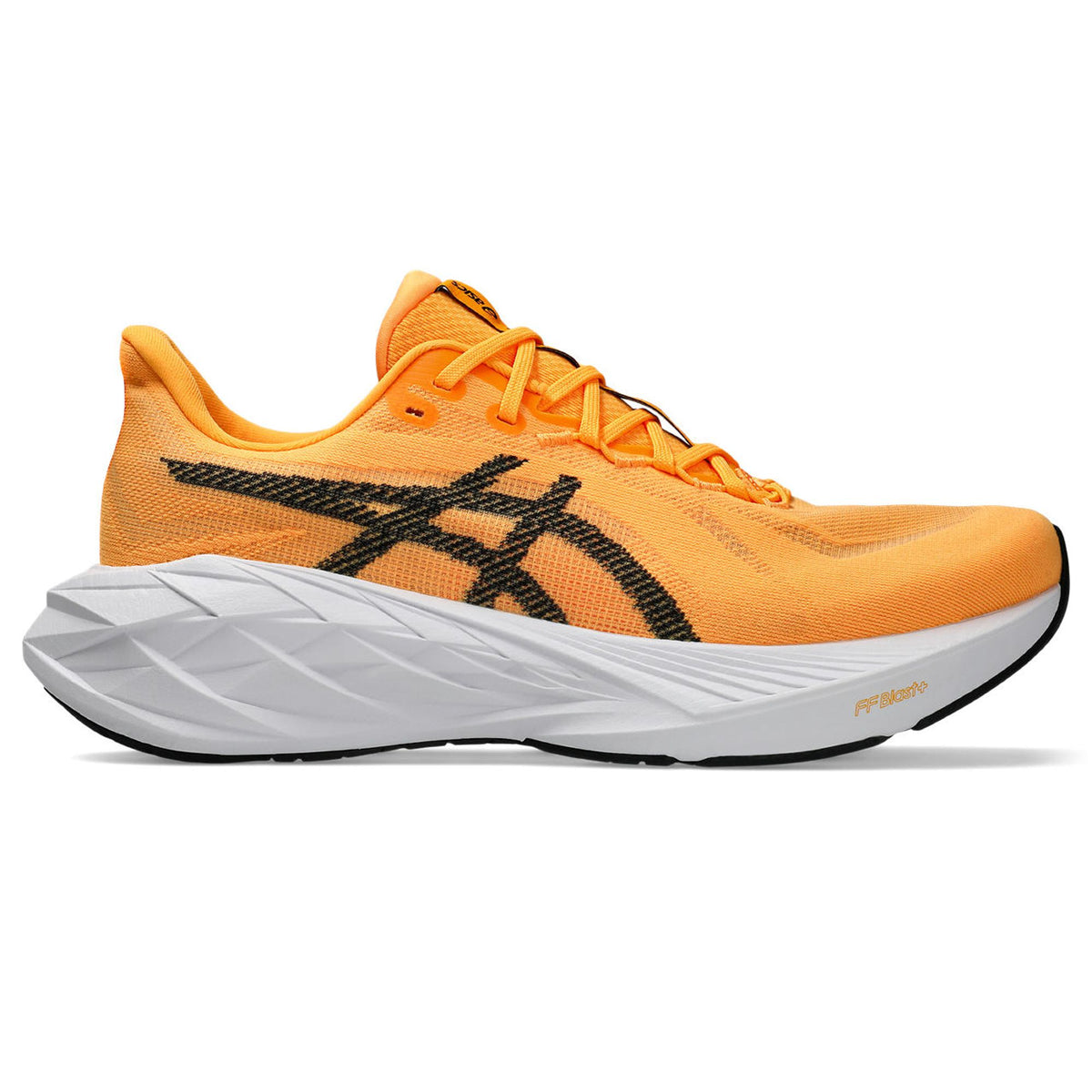 Stadium Orange/Black — lateral externa do ASICS Dynablast 6 SE Masculino