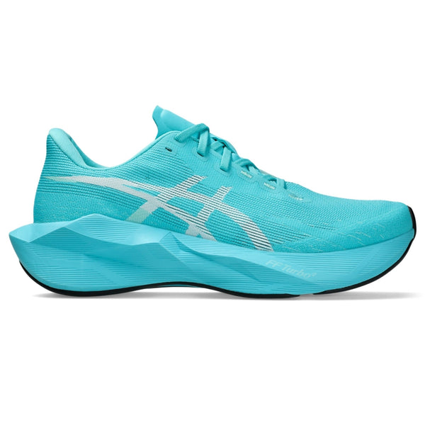 Lateral externa do tenis ASICS Novablast 6 Energy Aqua